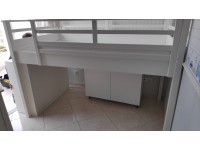 Παιδική Κουκέτα Με Γραφείο